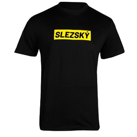 Dětské tričko Slezský - černé