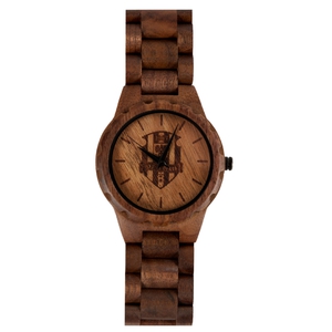 Originální dřevěné hodinky s indexy